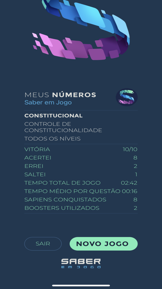 #8. Saber em Jogo (iOS) 由: SEJ Serviços e Jogos Educacionais
