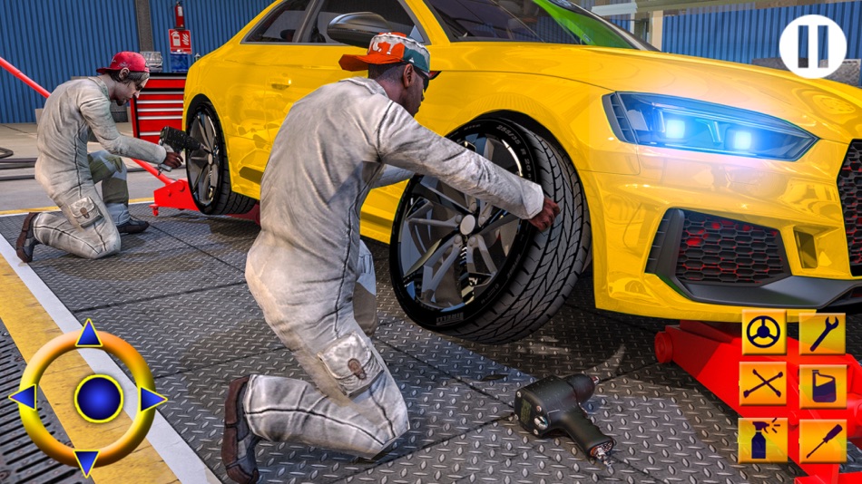 #1. Real Car Mechanic Simulator 3D (iOS) By: Meta Dort