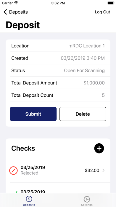 Mobile Remote Deposit Complete Screenshot