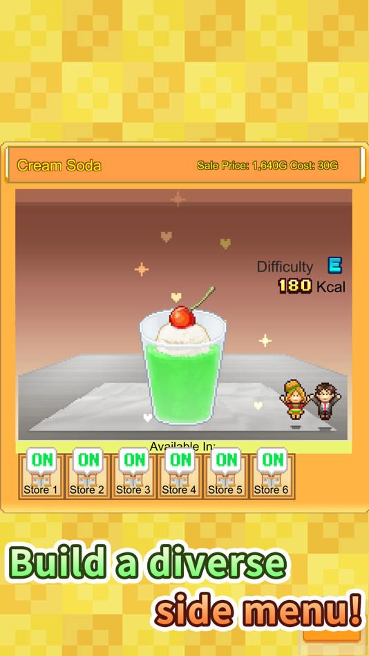 #3. Burger Bistro Story (iOS) 由: Kairosoft Co.,Ltd
