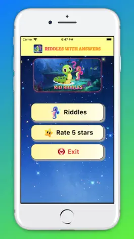 Game screenshot Riddles With Answer mod apk