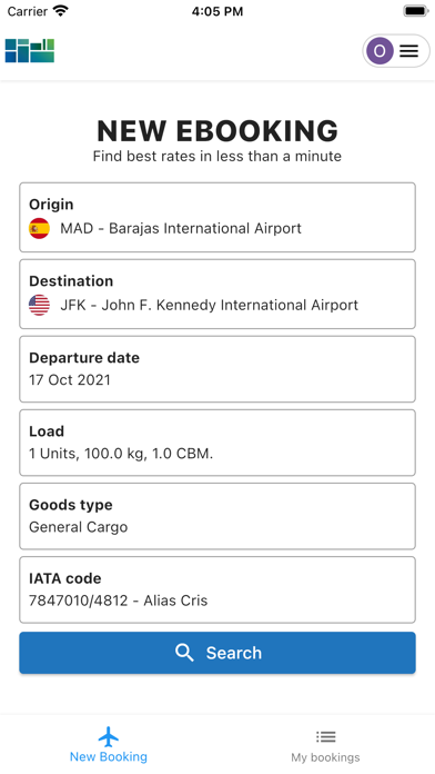 WebCargo Book Screenshot