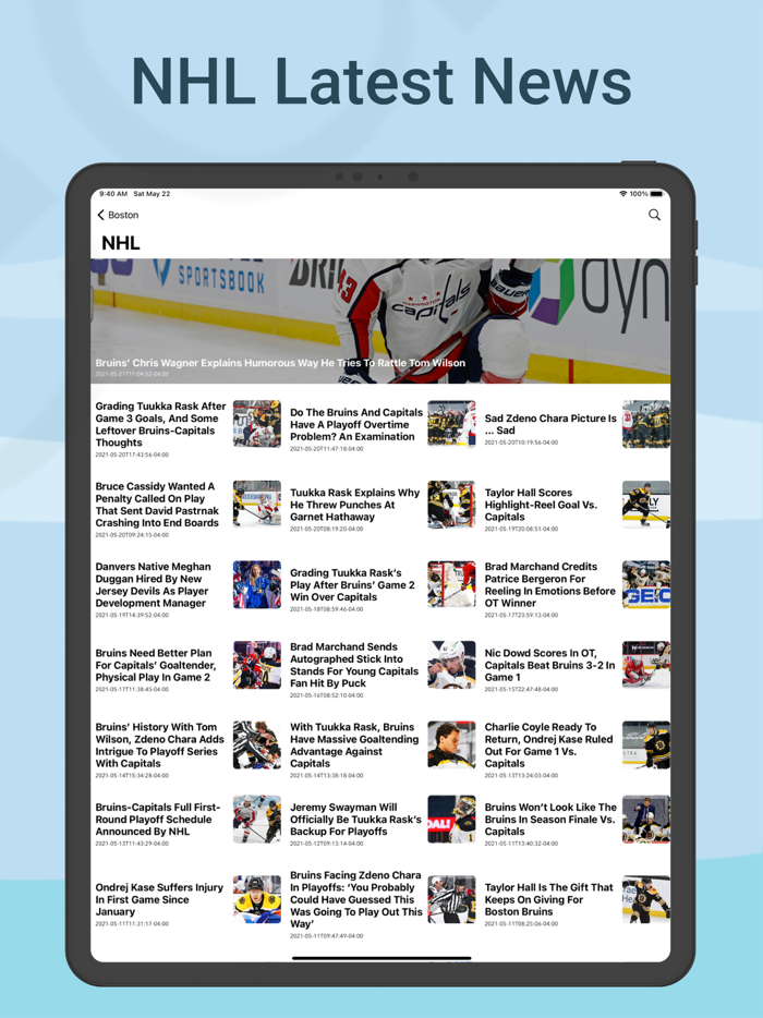 Boston Local News Sports