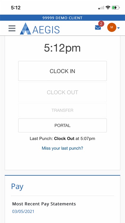 Aegis Employee Portal screenshot-5