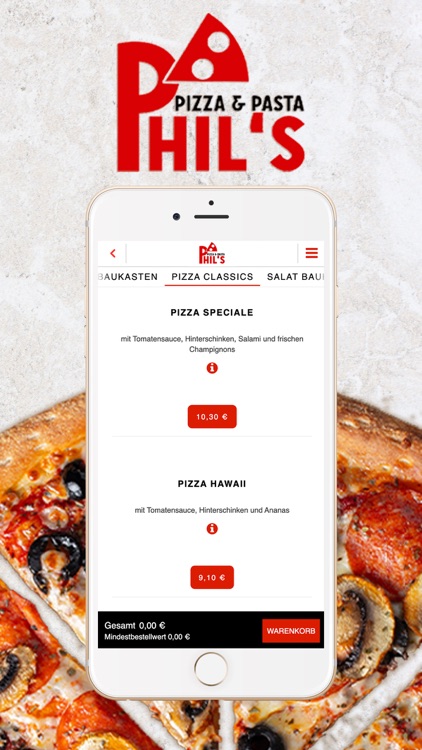 Phil's Pizza & Pasta