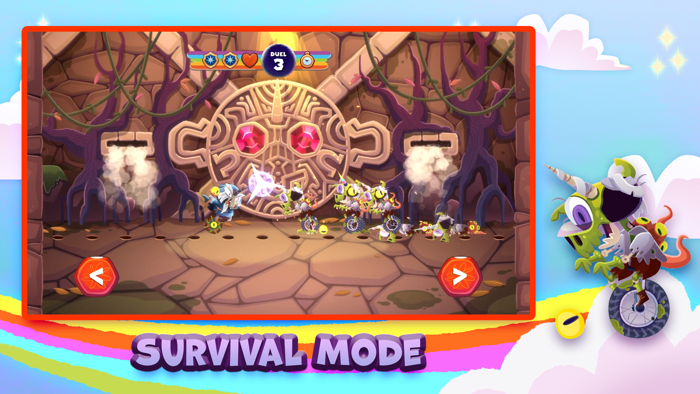 Unicorns on Unicycles