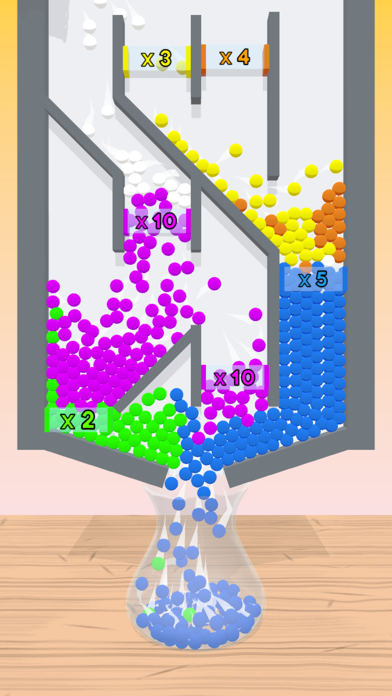Balls in the cup Screenshot