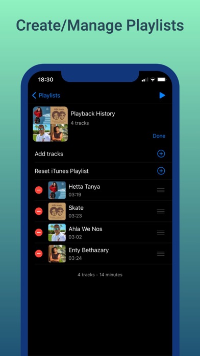 Trinkio - Music Player Screenshot