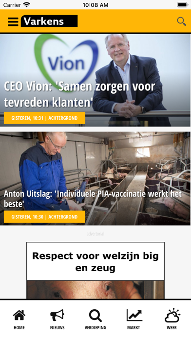 Varkens.nl Screenshot