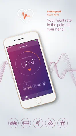 Game screenshot Cardiograph Heart Rate mod apk