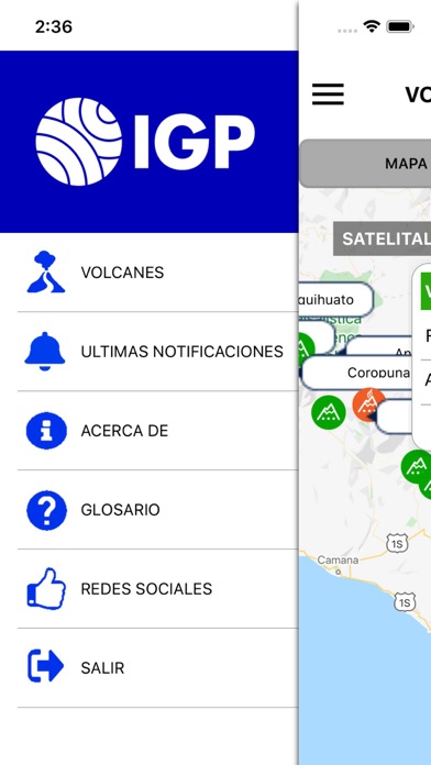 Volcanes Perú Screenshot