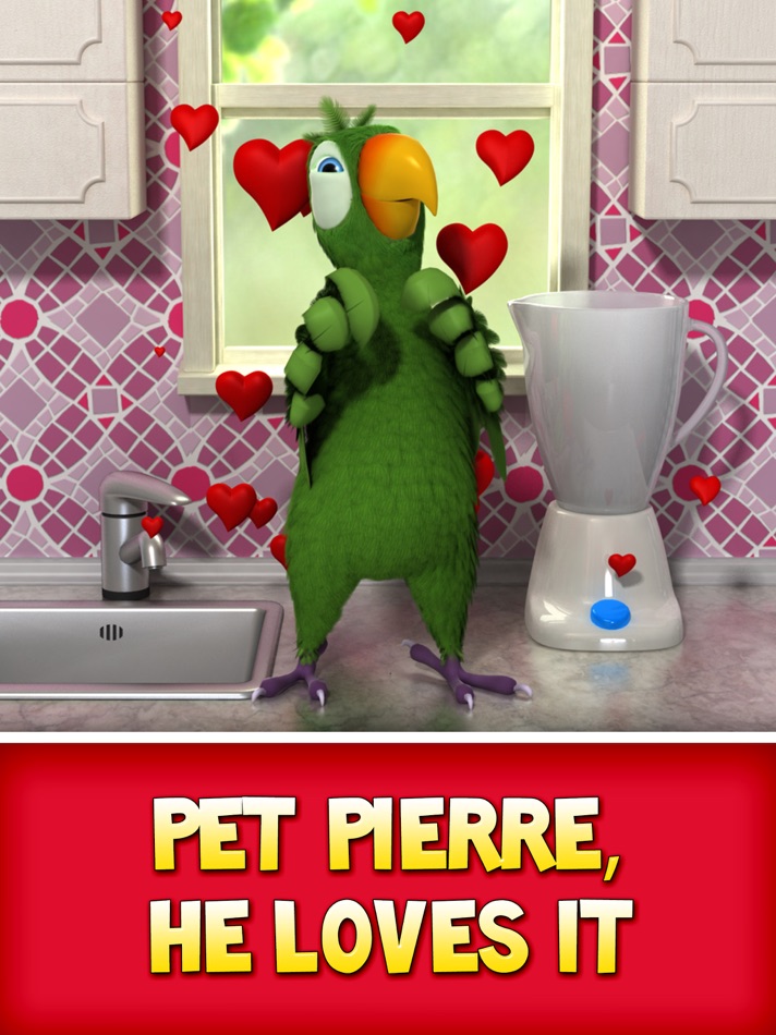 #5. Talking Pierre for iPad (iOS) بواسطة: Outfit7 Limited