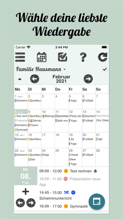 Klender, family calendar screenshot-3