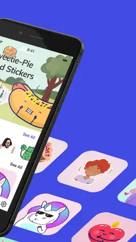 Game screenshot Stickerpacks Design apk