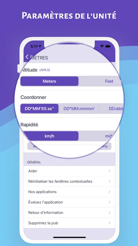 Altimètre: GPS, Peak, Boussole screenshot 5 of 7