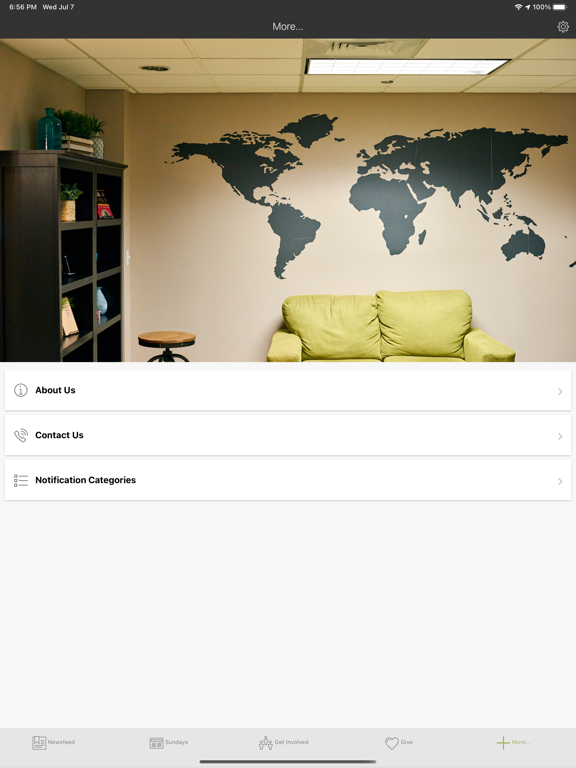 Faith Cov Church iPad screenshot 3 - Lifestyle app