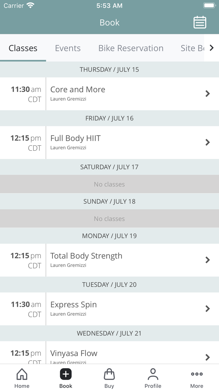 Atlas Fitness Center