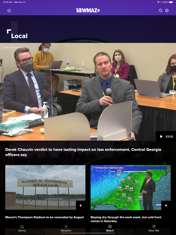 App screenshot