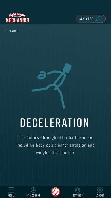 Major League Mechanics App Screenshot