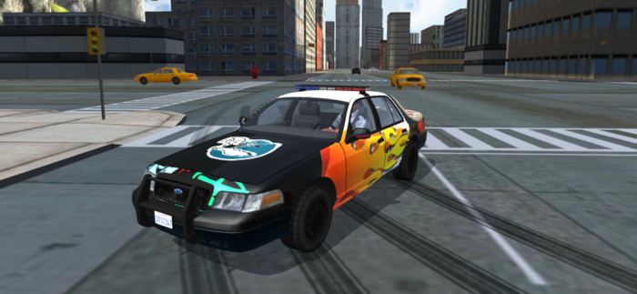 Police Car Drift Simulator