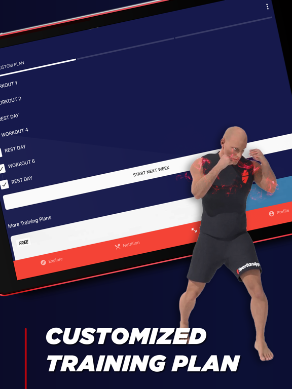 Screenshot #5 pour Entraînement spartiate MMA