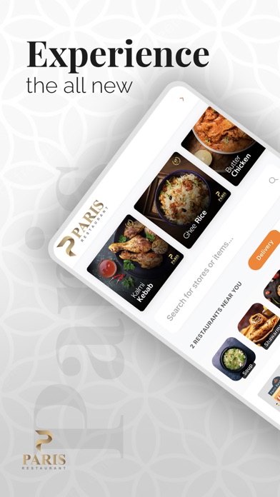 Paris Restaurant Screenshot