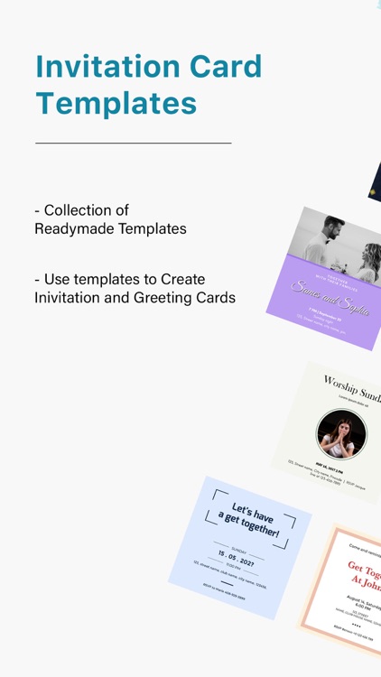 Invitation Card Maker-Greeting