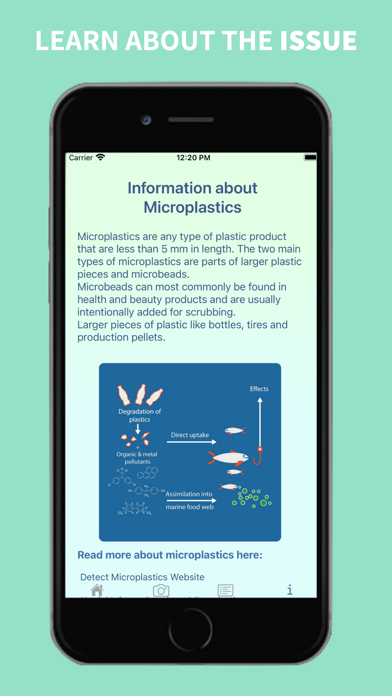 Detect Microplastics Screenshot