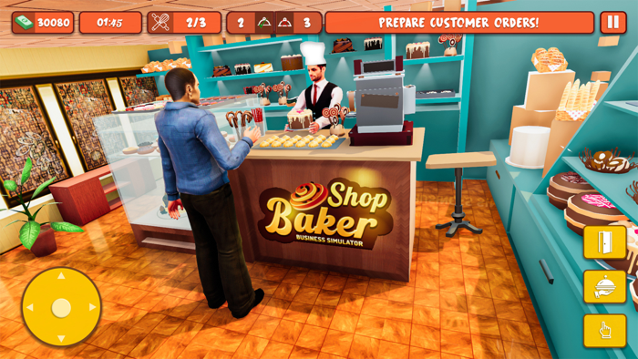 Baker Shop Business Simulator