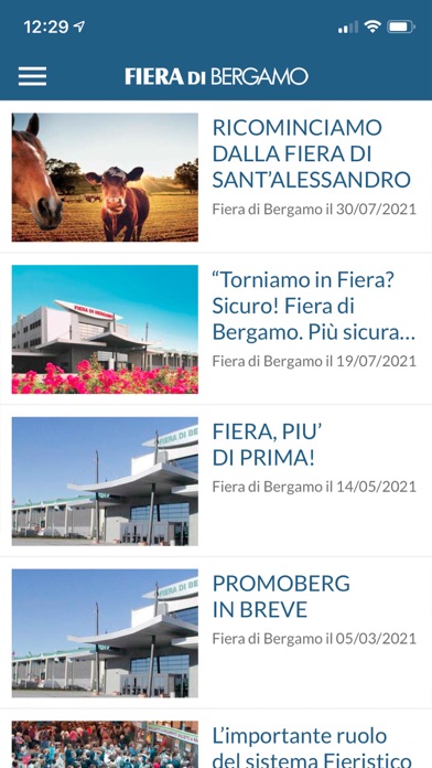 Fiera di Bergamo Screenshot