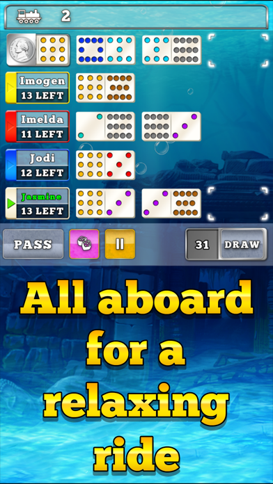 Mexican Train Dominoes Gold Screenshot