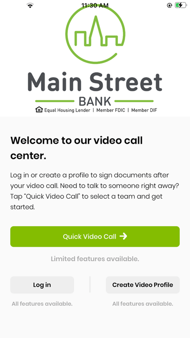 Main Street Video Connect Screenshot