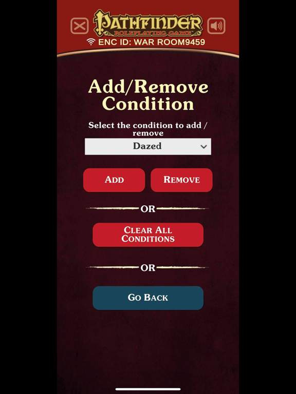 Screenshot #5 pour Pathfinder Combat Tracker