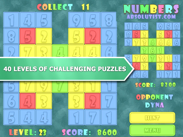 Numbers Logic Puzzle Game