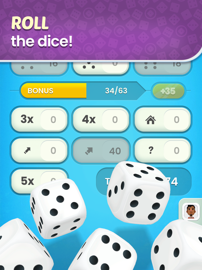 Golden Roll The Dice Game