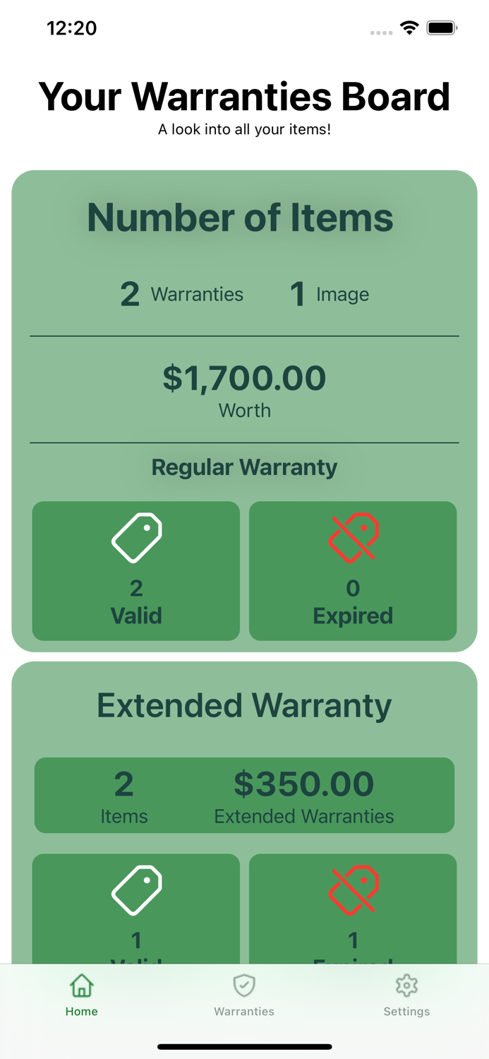 The Warranties