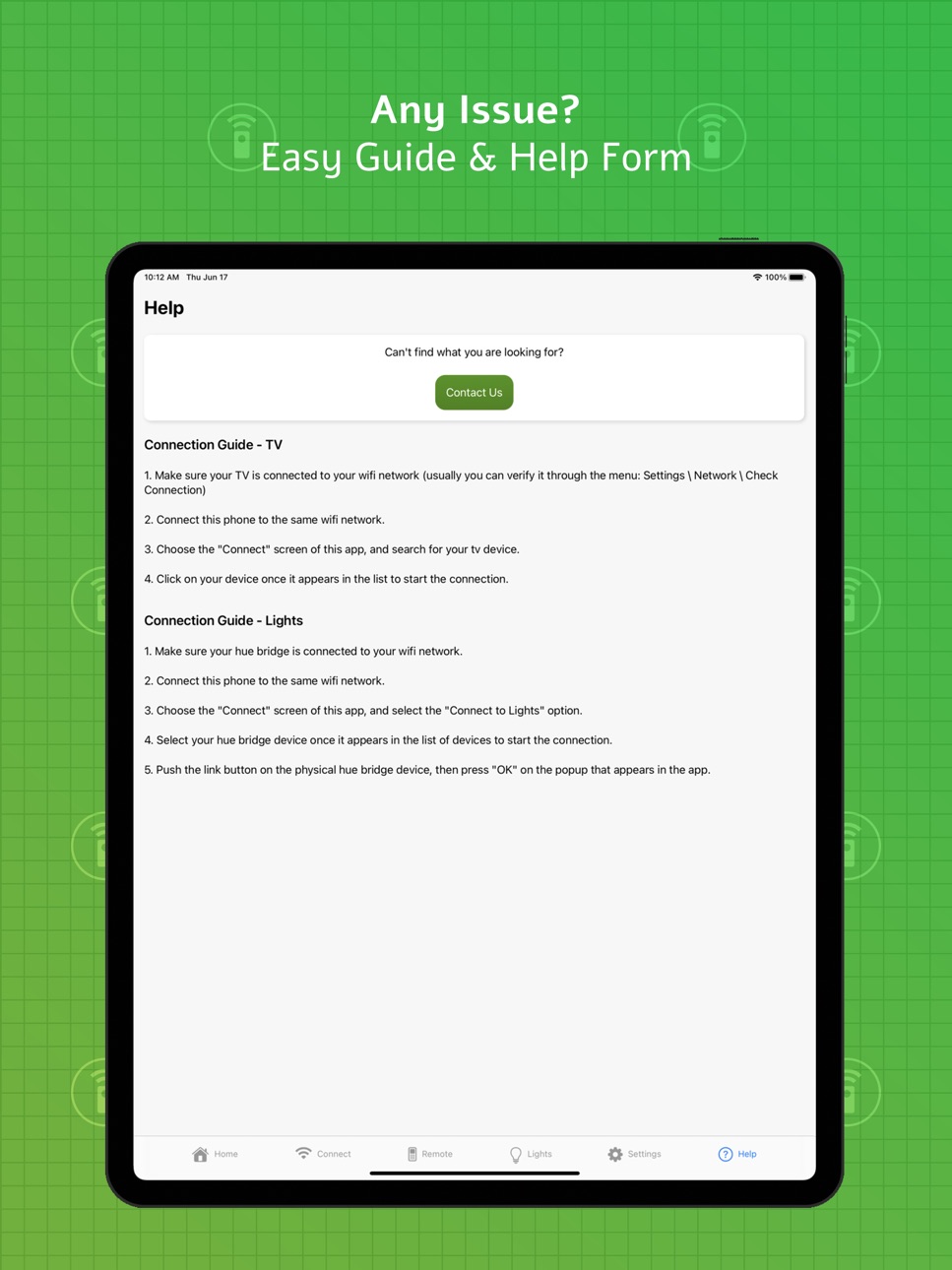 iPad screenshot