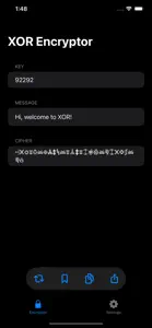 XOR - Text Encryptor screenshot #2 for iPhone