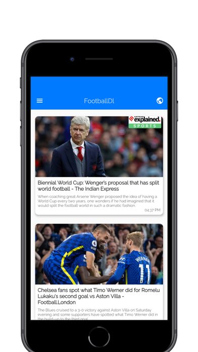 FootballDL - Live Soccer Stats Screenshot