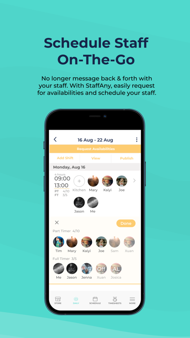 StaffAny Employee Schedulingのおすすめ画像9
