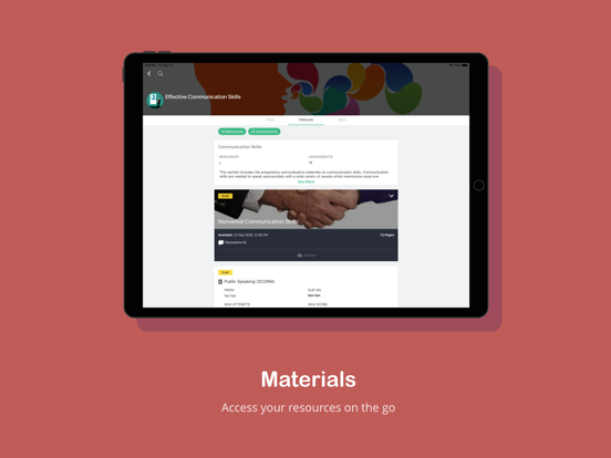 Teamie iPad screenshot 7 - Education app