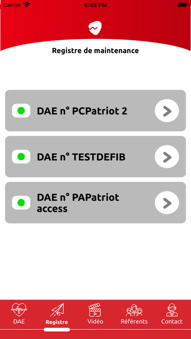 Défib.com Screenshot