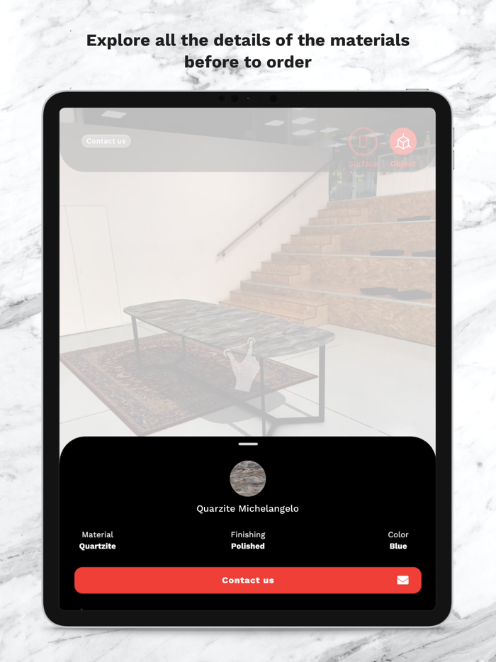 My Floor AR marble furnishing