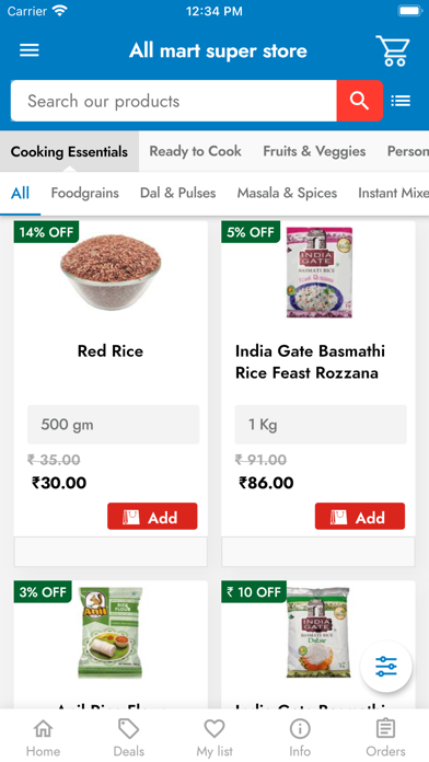 All Mart Stores Screenshot