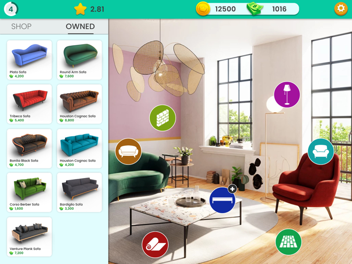 Home Decor -House Design Games