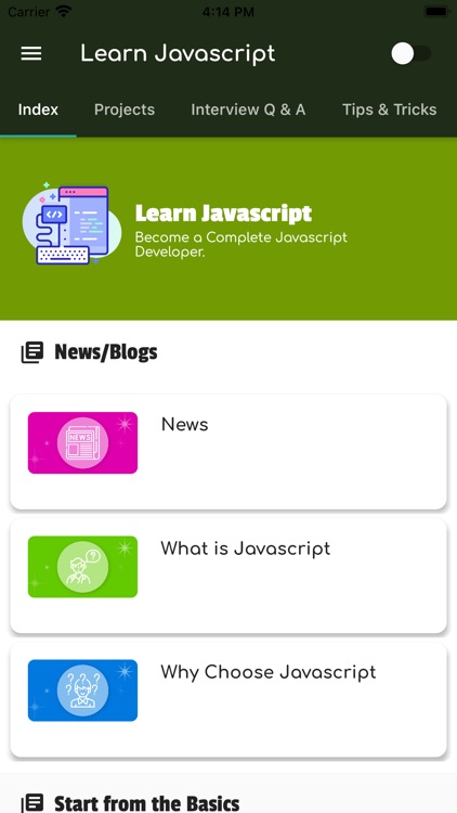 Learn Javascript & Angular