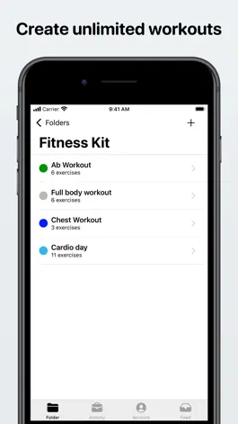 Game screenshot Gym log - Home workout planner apk