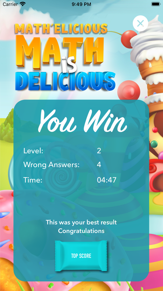 #10. Math'elicious (:) (iOS) 게시자: Paulo Narra