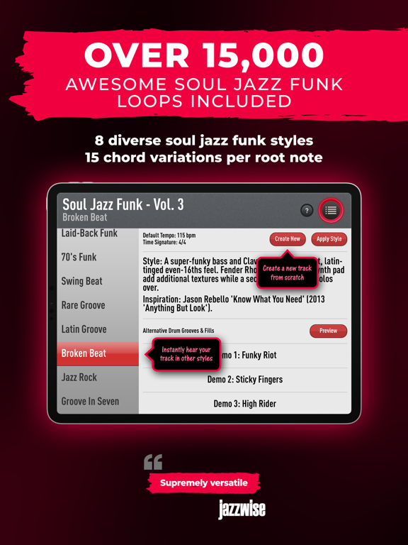 Screenshot #6 pour SessionBand Soul Jazz Funk 3