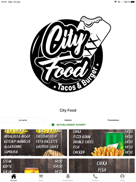 Screenshot #4 pour City Food Metz